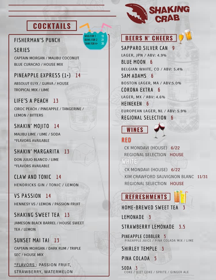 Shaking Crab (Quincy)