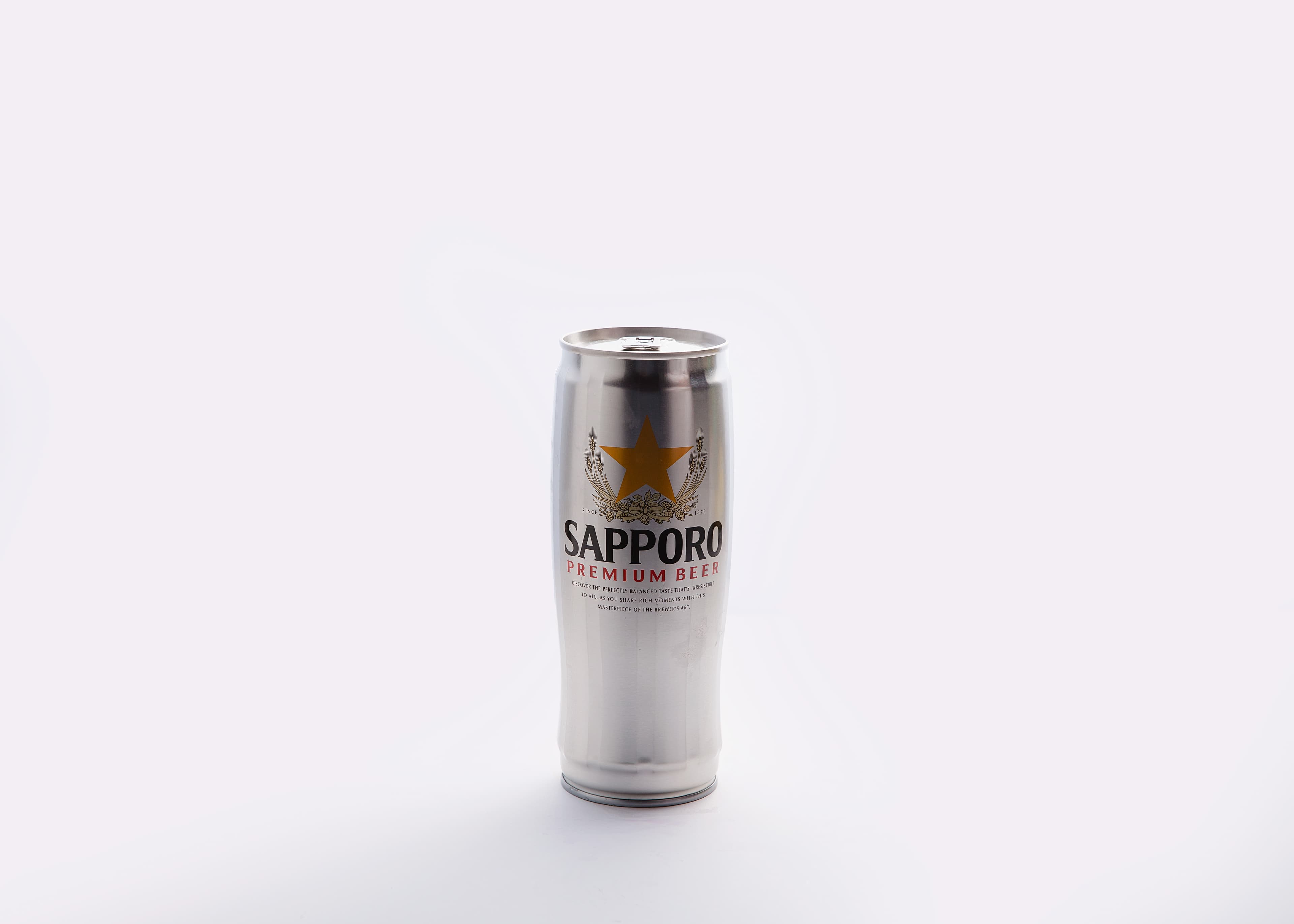 SAPPORO SILVER CAN